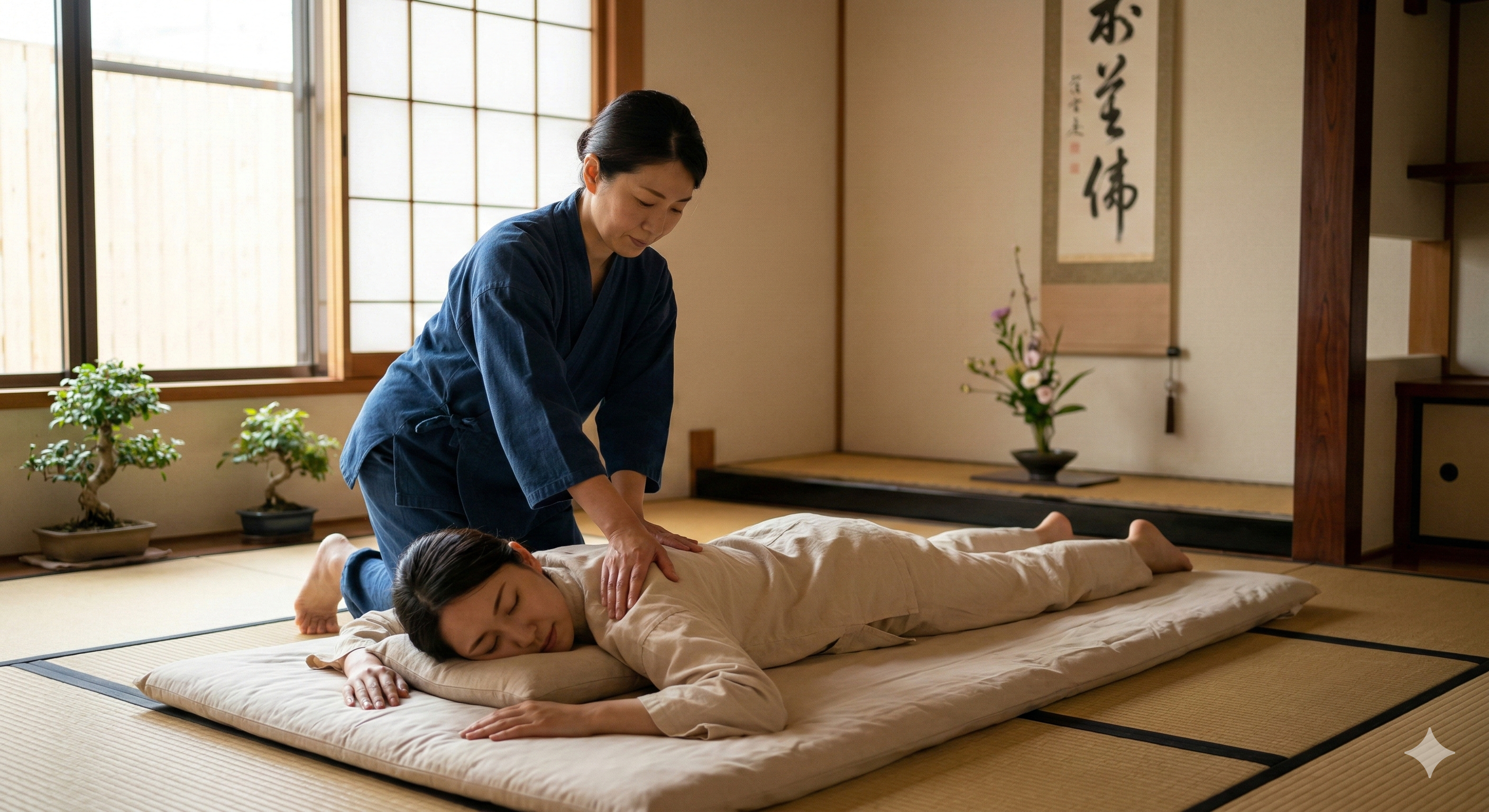 Zen Shiatsu-Behandlung für ganzheitliches Wohlbefinden